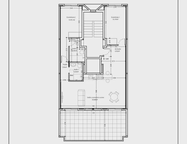 2 soveværelse Penthouse til salg i Carolinas Altas, Alicante by - € 289.900 (Ref: 9932616)