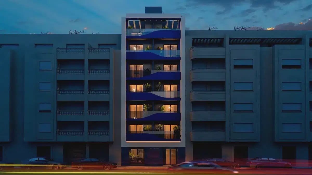 1 makuuhuone Kattohuoneisto myytävänä paikassa Torrevieja mukana uima-altaan - 275 000 € (Ref: 9932619)