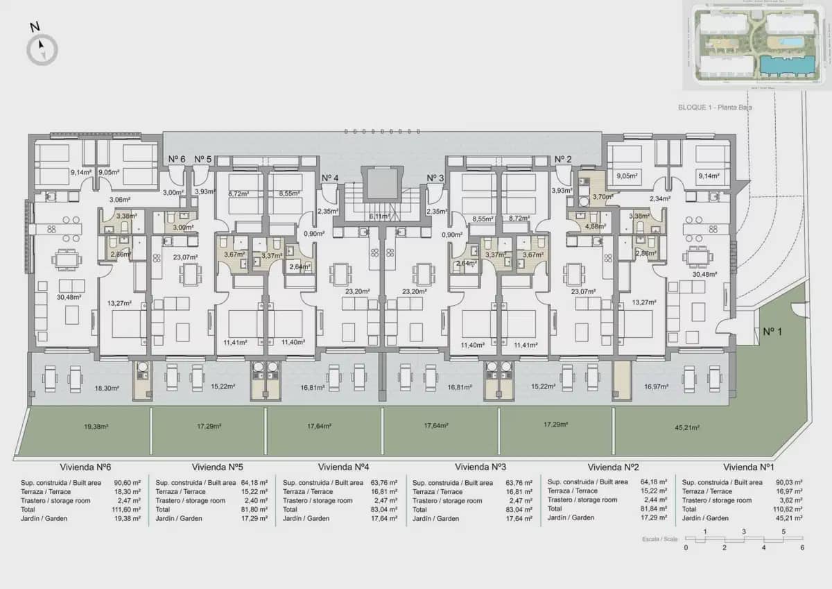 2 soverom Leilighet til salgs i Pilar de la Horadada med svømmebasseng garasje - € 269 000 (Ref: 9932624)