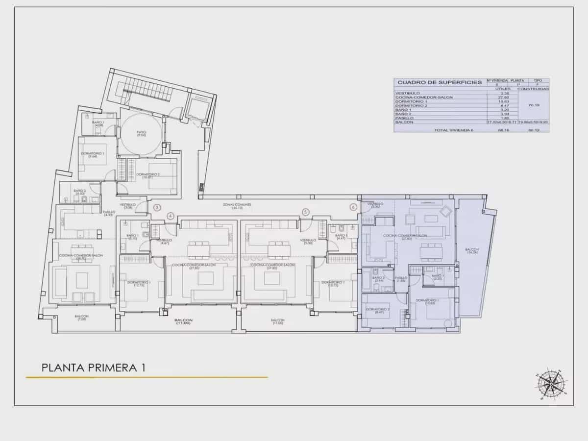 2 bedroom Apartment for sale in Torrevieja with garage - € 275,000 (Ref: 9932629)