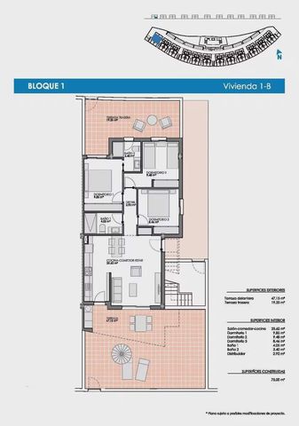 3 sypialnia Bungalow na sprzedaż w Pilar de la Horadada ciudad, Pilar de la Horadada z basenem garażem - 284 900 € (Ref: 9932646)
