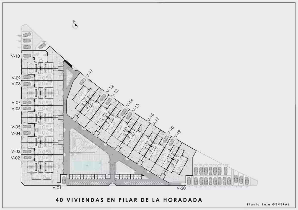 2 bedroom Bungalow for sale in Pilar de la Horadada with pool garage - € 265,000 (Ref: 9932650)