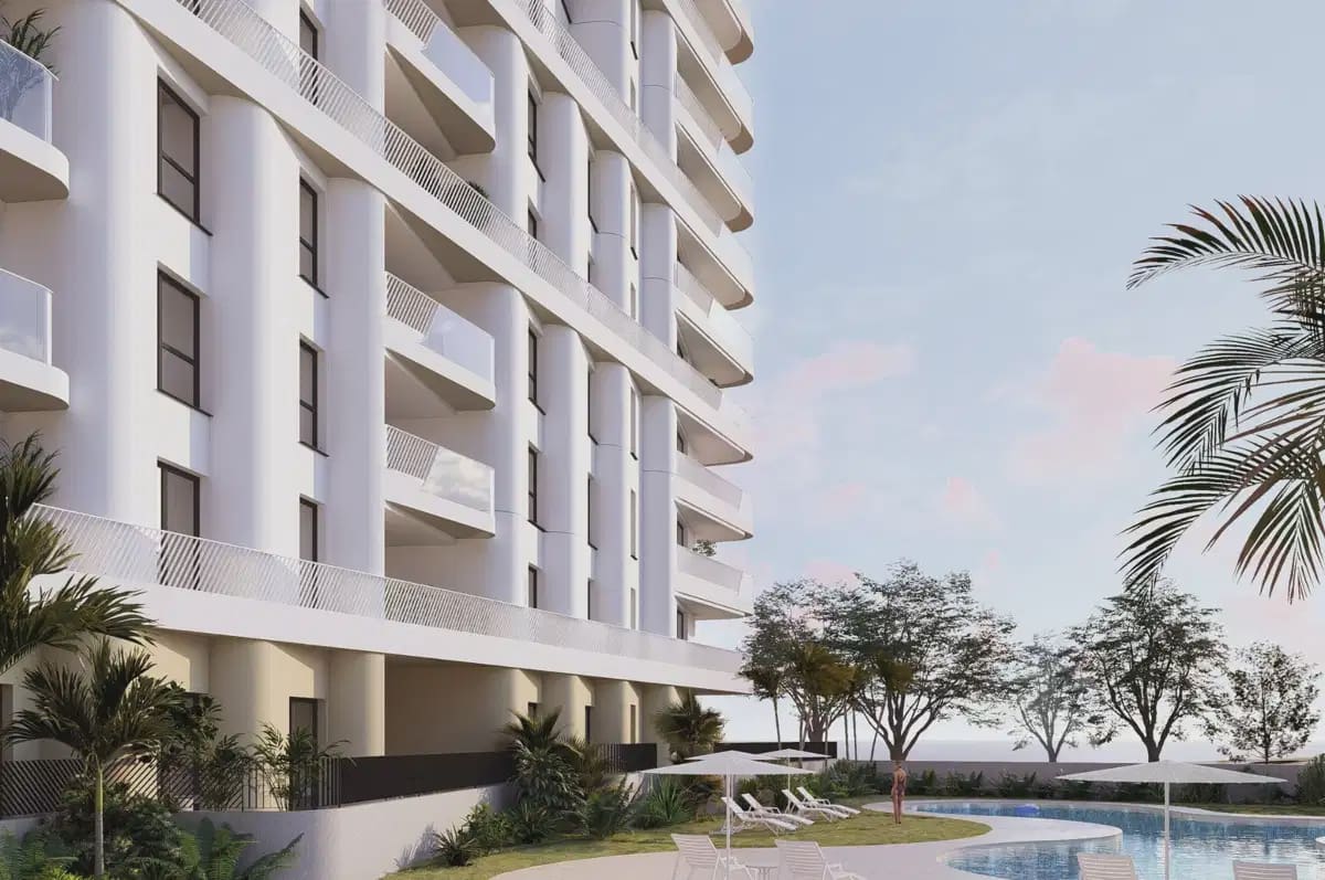 1 slaapkamer Appartement te koop in La Villajoyosa / Vila Joiosa met zwembad garage - € 285.000 (Ref: 9937500)