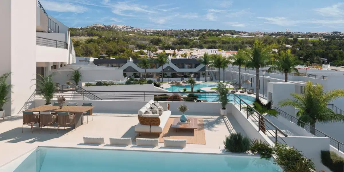 2 bedroom Penthouse for sale in Alfaz del Pi / L'Alfas del Pi with pool garage - € 327,000 (Ref: 9969217)