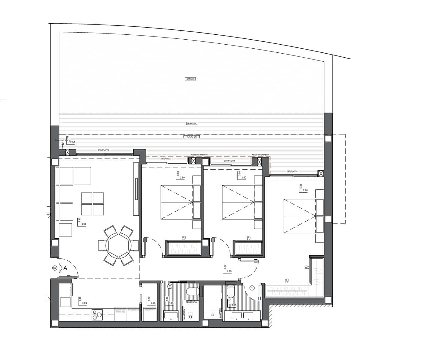 Apartamento de 3 habitaciones en Benitachell / Benitatxell en venta - 599.000 € (Ref: 9519723)