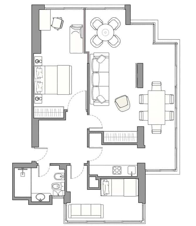 2 sypialnia Apartament przy plaży na sprzedaż w Benidorm - 520 000 € (Ref: 9798039)