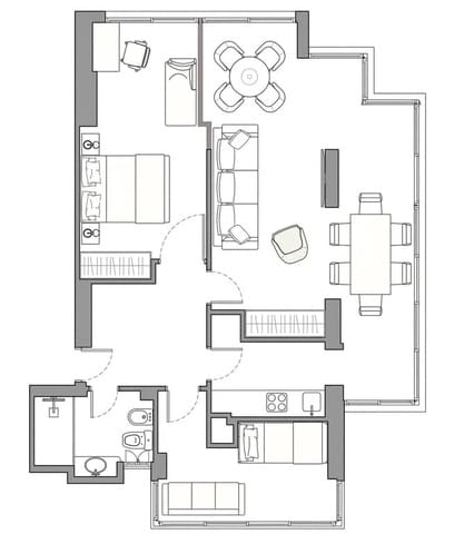 Apartamento Playa de 2 habitaciones en Benidorm en venta - 520.000 € (Ref: 9798039)