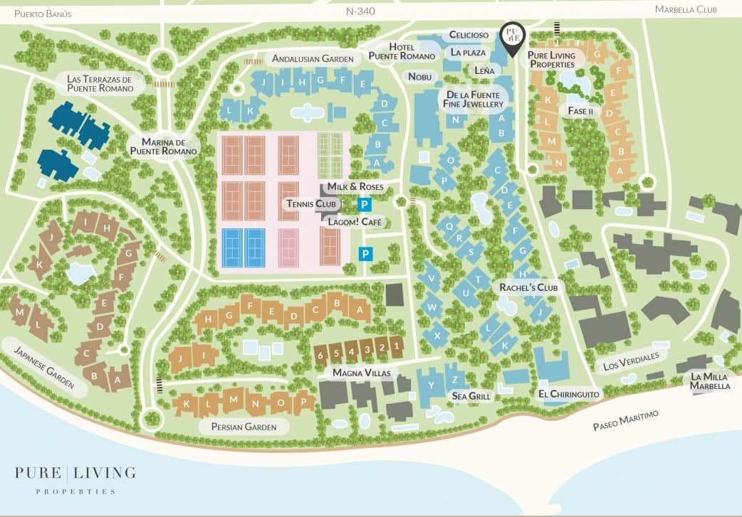 2 makuuhuone Huoneisto myytävänä paikassa Marbella mukana uima-altaan 
autotalli - 2 425 000 € (Ref: 9629424)