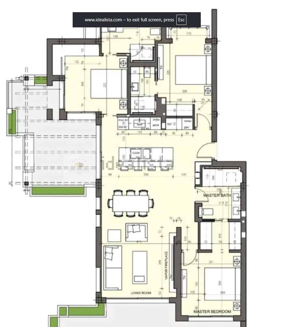 3 makuuhuone Huoneisto myytävänä paikassa Marbella mukana uima-altaan 
autotalli - 3 800 000 € (Ref: 9629428)