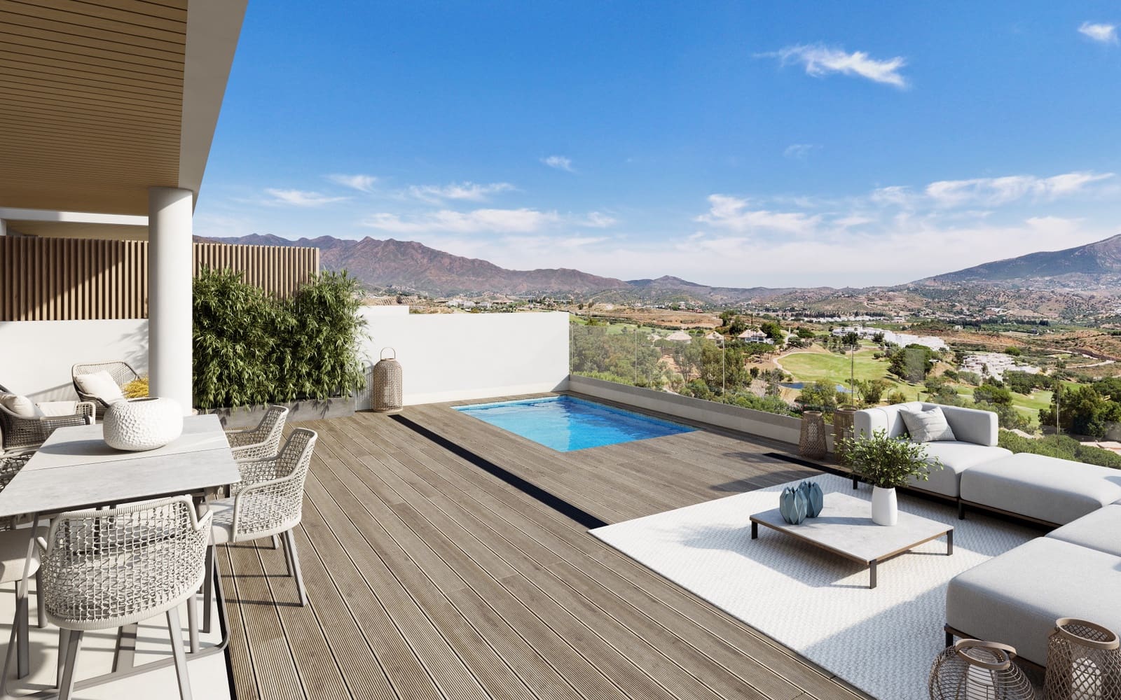 2 soverom Penthouse til salgs i Mijas Costa med svømmebasseng garasje - € 617 000 (Ref: 9772544)