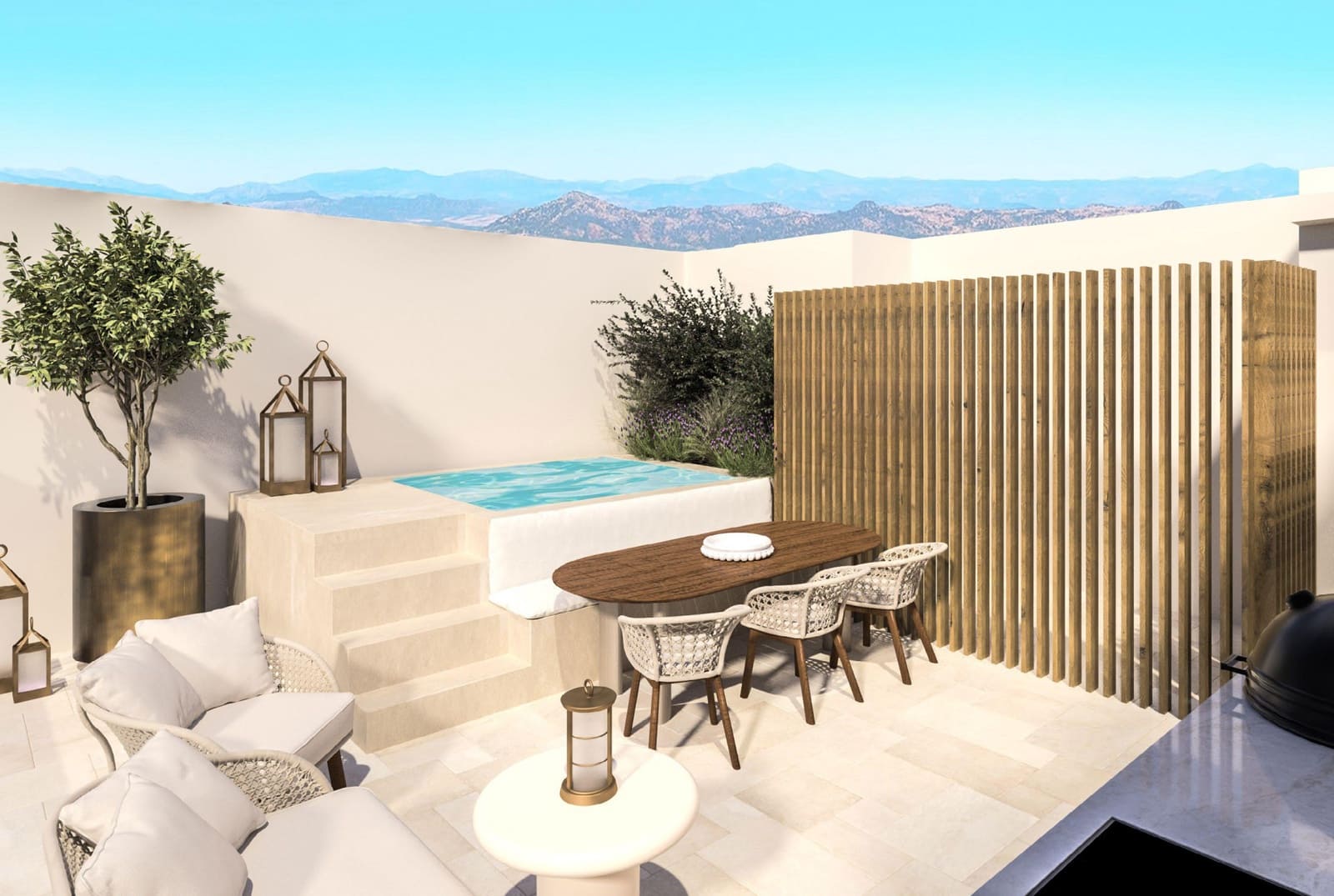 3 camera da letto Appartamento in vendita in Guaro con piscina garage - 448.000 € (Rif: 9772553)