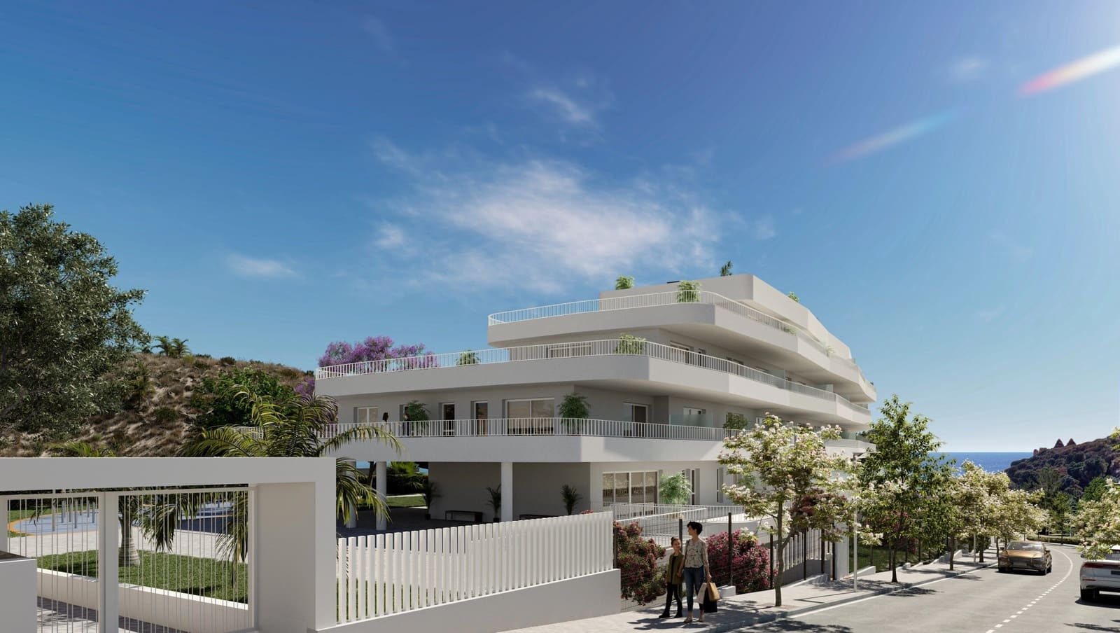 3 sypialnia Penthouse na sprzedaż w Fuengirola z basenem garażem - 600 000 € (Ref: 9787995)