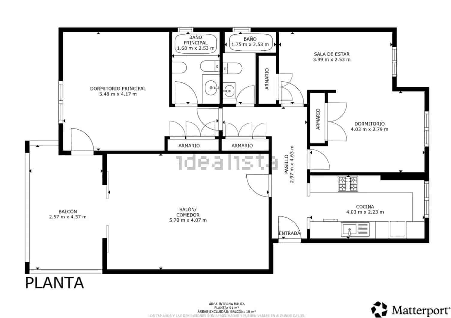 2 makuuhuone Huoneisto myytävänä paikassa Mijas Costa mukana uima-altaan 
autotalli - 499 000 € (Ref: 9816774)