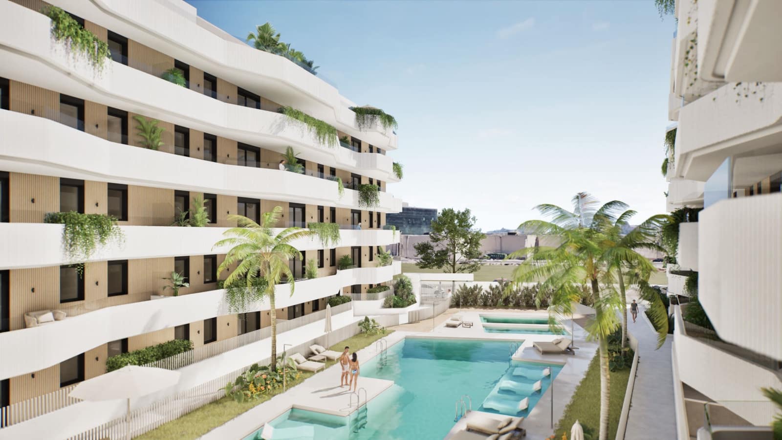 3 soveværelse Lejlighed til salg i Mijas Costa med swimmingpool garage - € 634.000 (Ref: 9848496)
