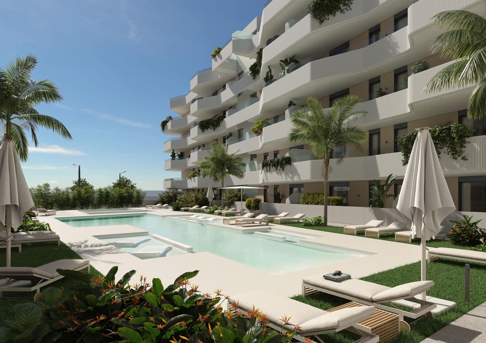 3 soveværelse Lejlighed til salg i Mijas Costa med swimmingpool garage - € 634.000 (Ref: 9848496)