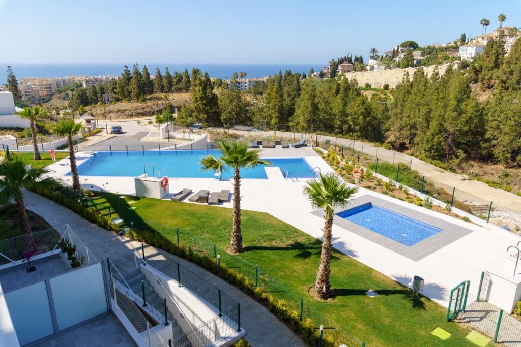 4 makuuhuone Kattohuoneisto myytävänä paikassa Mijas Costa mukana uima-altaan 
autotalli - 742 600 € (Ref: 9848499)