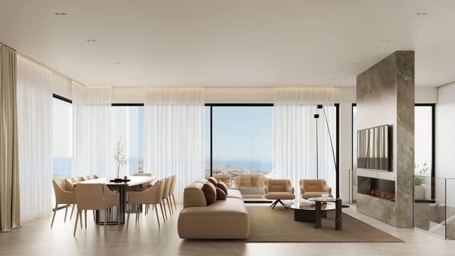 5 soverom Villa til salgs i Mijas med svømmebasseng garasje - € 2 110 000 (Ref: 9848516)
