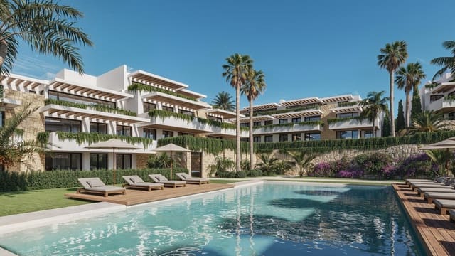 4 quarto Penthouse para venda em Estepona com piscina garagem - 891 000 € (Ref: 9848589)