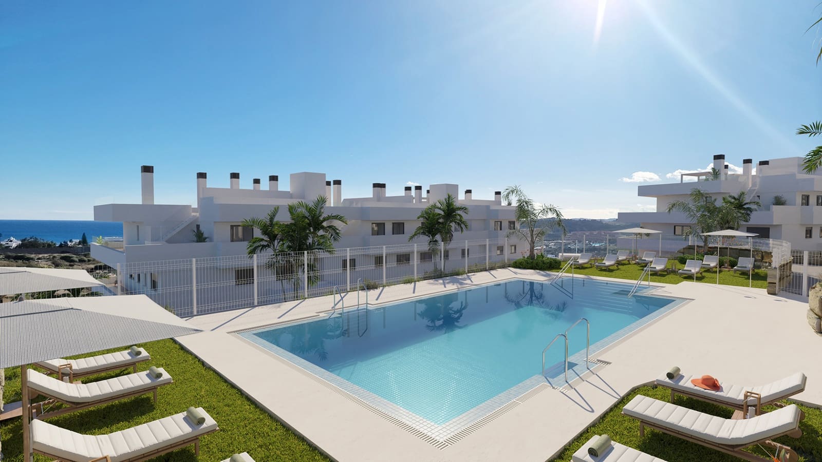 3 soverom Penthouse til salgs i Estepona med svømmebasseng garasje - € 710 000 (Ref: 9848591)