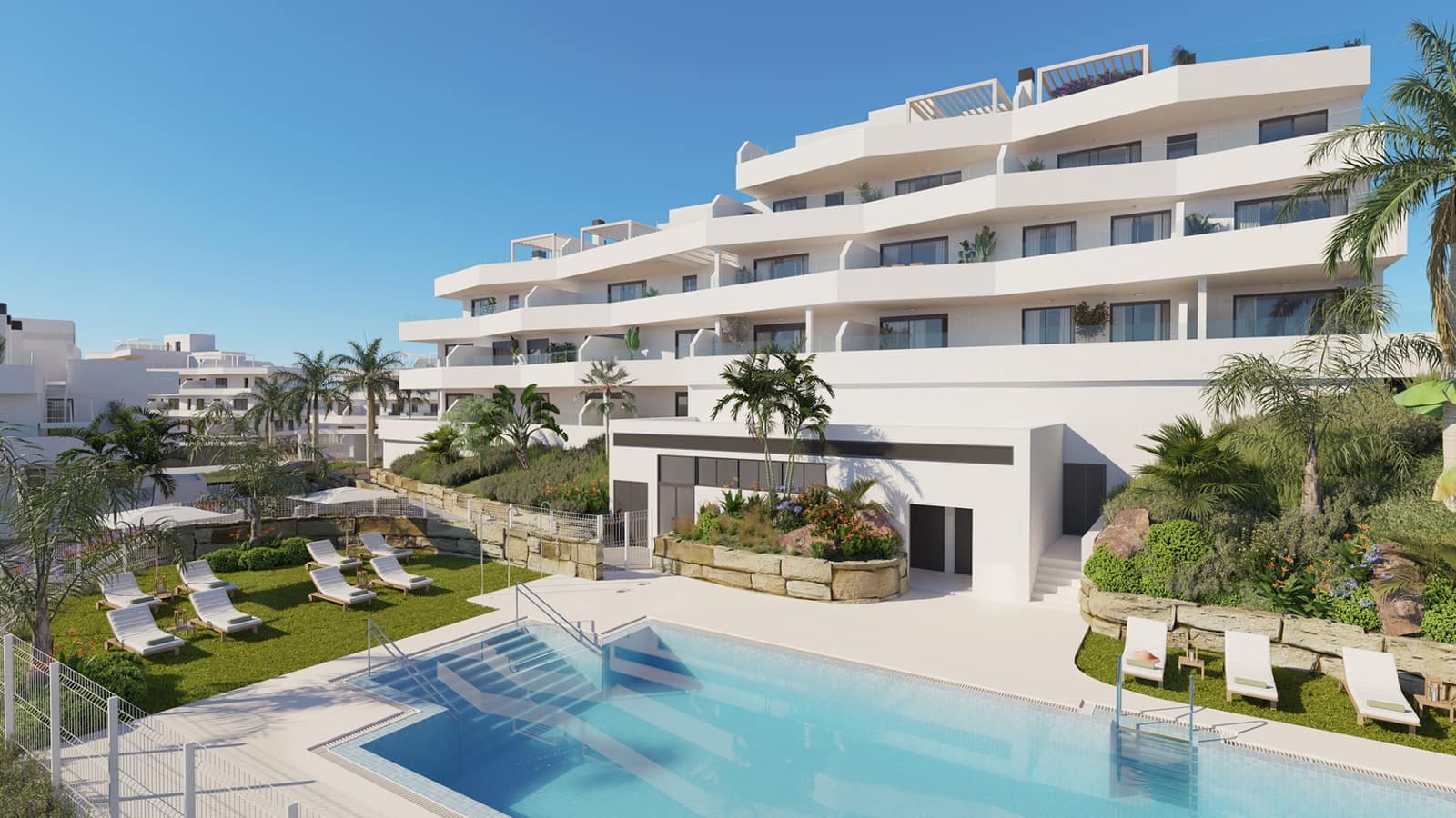 3 soverom Penthouse til salgs i Estepona med svømmebasseng garasje - € 710 000 (Ref: 9848591)