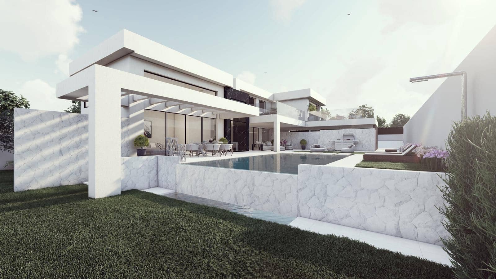 3 bedroom Villa for sale in Estepona with pool garage - € 2,499,000 (Ref: 9848653)
