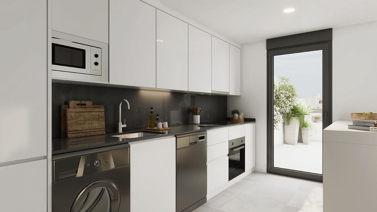 2 sovrum Lägenhet till salu i Estepona med pool garage - 391 000 € (Ref: 9848674)