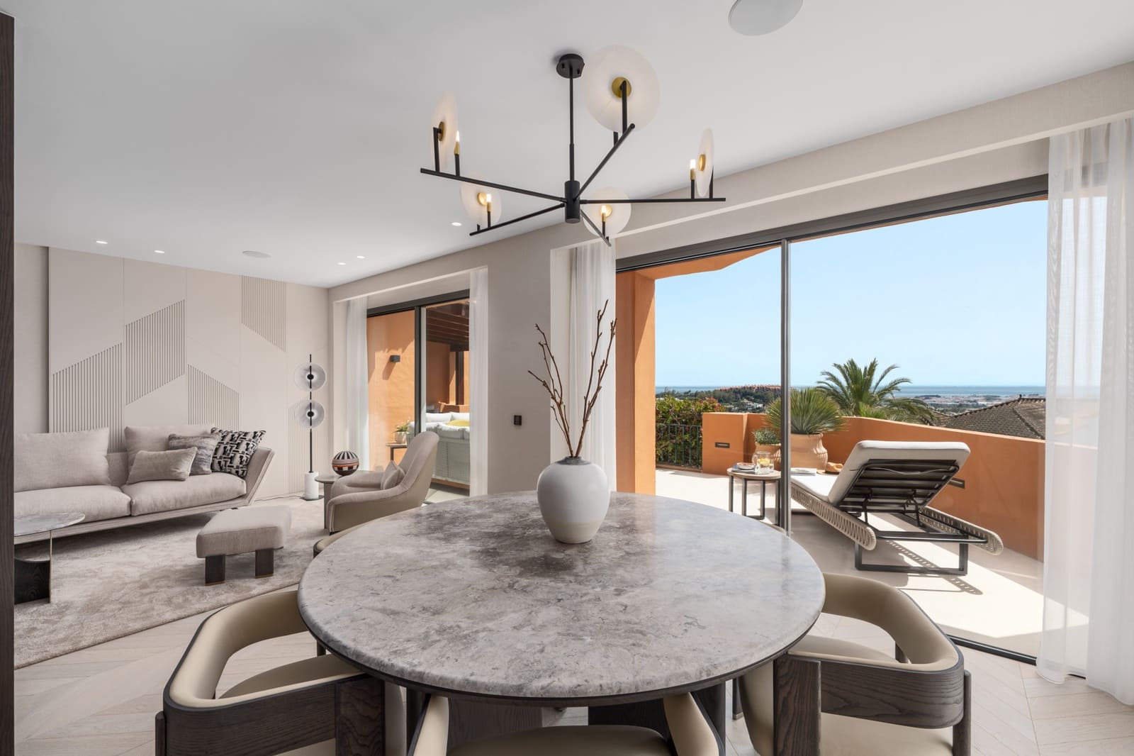 4 chambre Appartement à vendre à Marbella avec piscine garage - 2 750 000 € (Ref: 9848713)