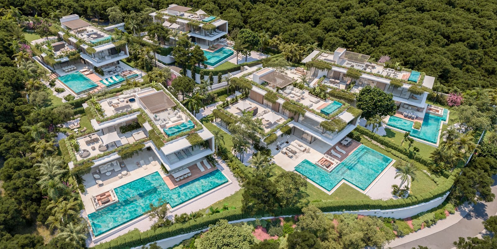 5 makuuhuone Huvila myytävänä paikassa Marbella mukana uima-altaan 
autotalli - 7 200 000 € (Ref: 9848731)