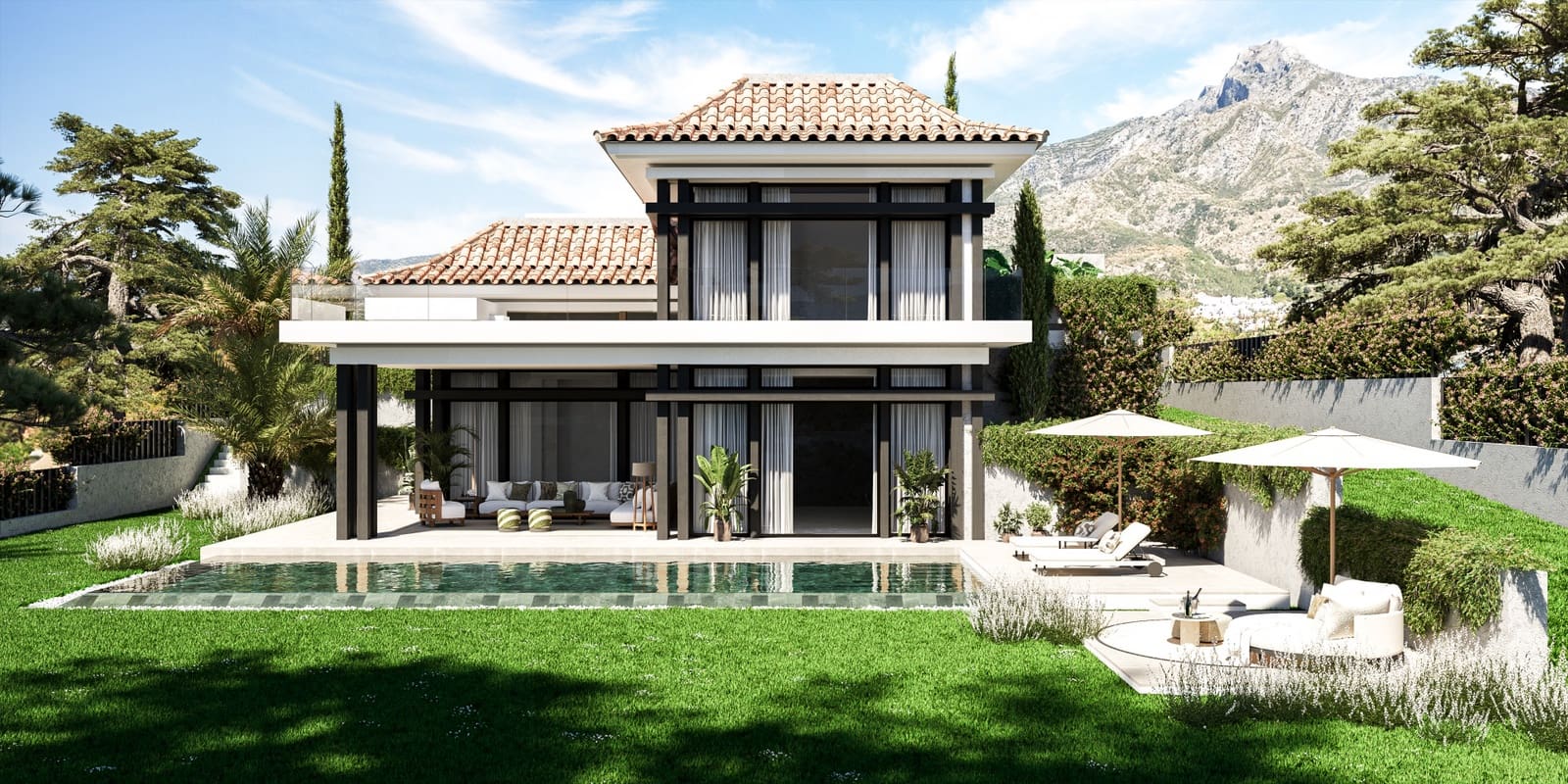 Chalet de 4 habitaciones en Marbella en venta con piscina garaje - 4.900.000 € (Ref: 9848746)