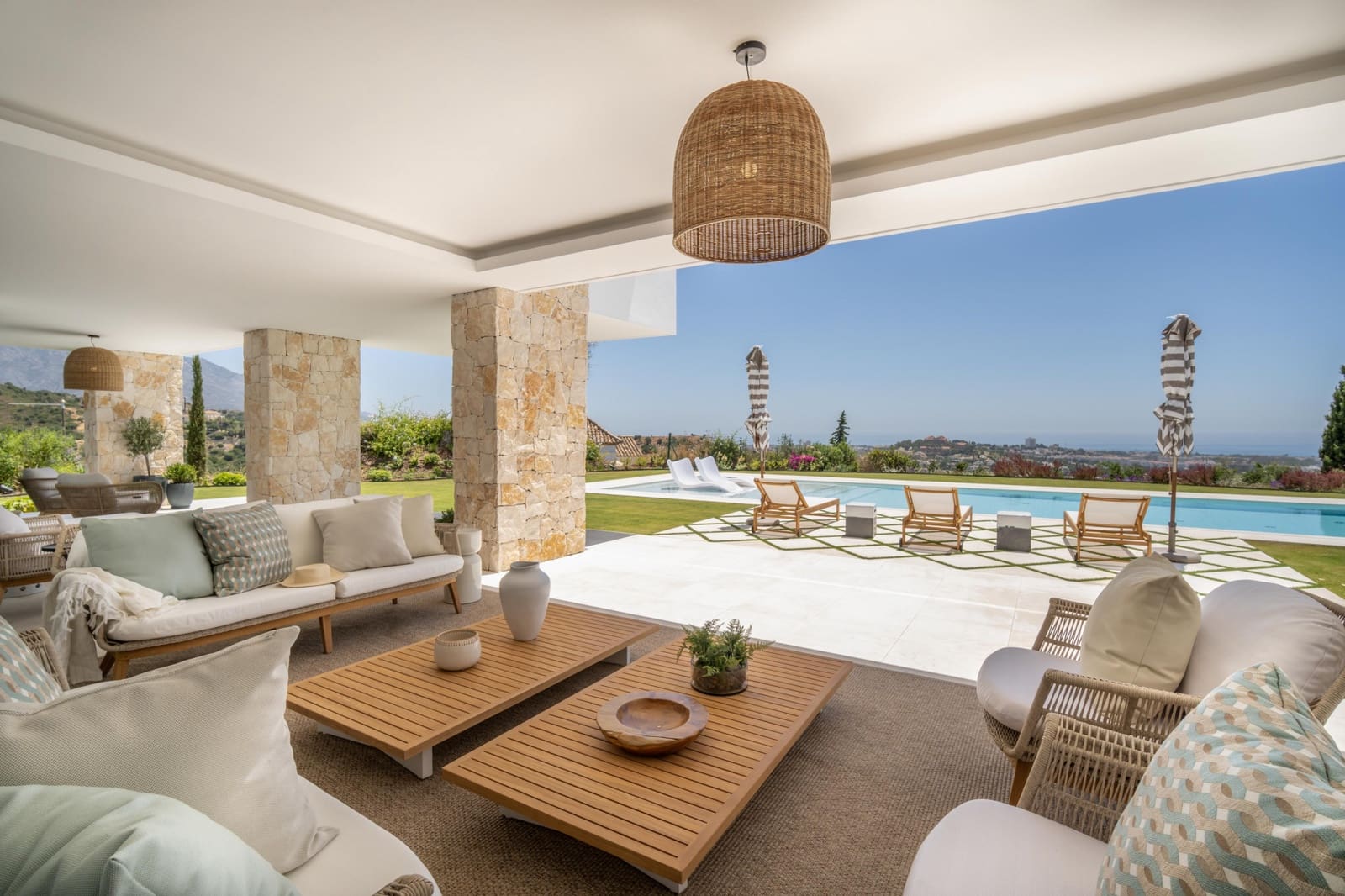 8 sypialnia Willa na sprzedaż w Benahavis z basenem garażem - 9 980 000 € (Ref: 9848803)