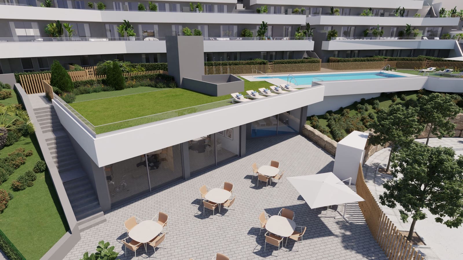 3 sovrum Semi-fristående Villa till salu i Manilva med pool garage - 400 000 € (Ref: 9848805)