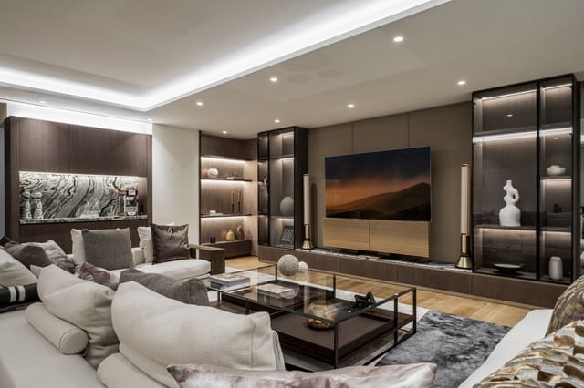 5 soveværelse Lejlighed til salg i Lomas De Marbella, Marbella med swimmingpool garage - € 6.195.000 (Ref: 9848885)