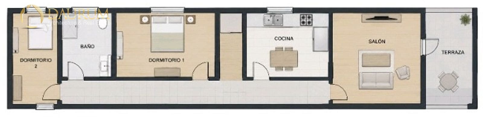 Ático de 2 habitaciones en Villafranqueza en venta - 115.000 € (Ref: 10062704)