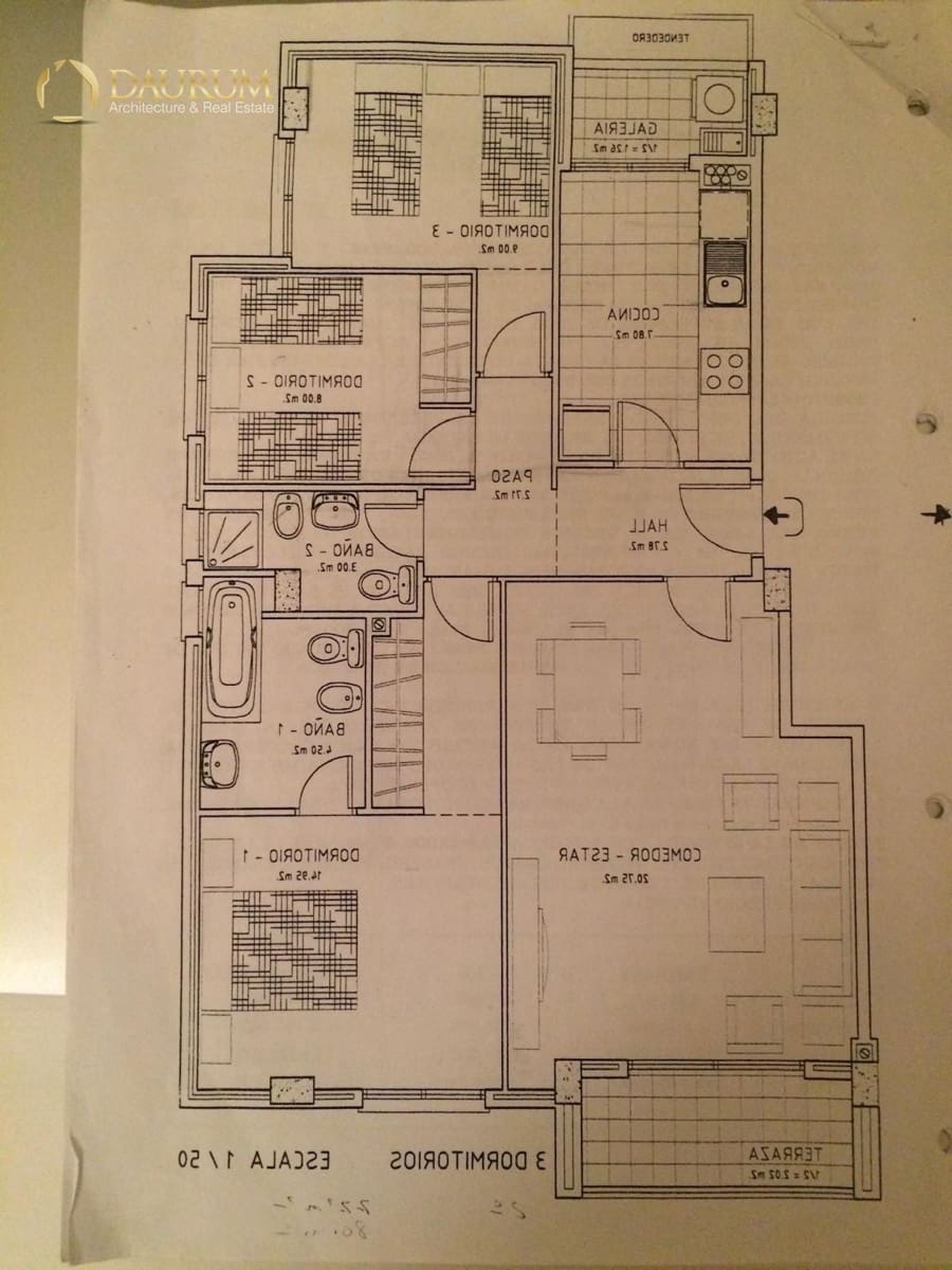 3 slaapkamer Flat te koop in Alicante stad met zwembad garage - € 339.900 (Ref: 10091408)