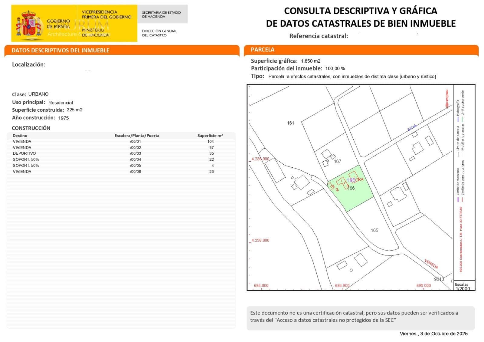 5 makuuhuone Huvila myytävänä paikassa Elche / Elx mukana uima-altaan 
autotalli - 290 000 € (Ref: 9345370)