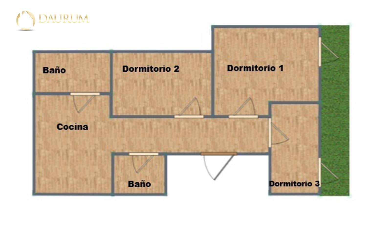 3 sypialnia Mieszkanie na sprzedaż w Elche / Elx - 180 000 € (Ref: 9346574)