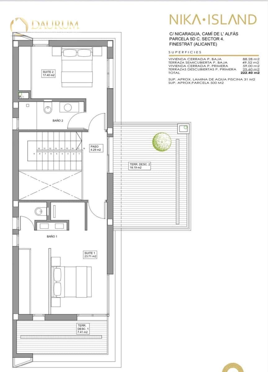3 bedroom Villa for sale in Finestrat with pool garage - € 850,000 (Ref: 9369252)
