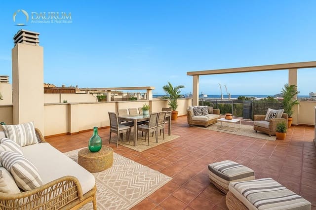 2 soverom Penthouse til leie i Babel, Alicante by med svømmebasseng garasje - € 1 600 (Ref: 9373679)