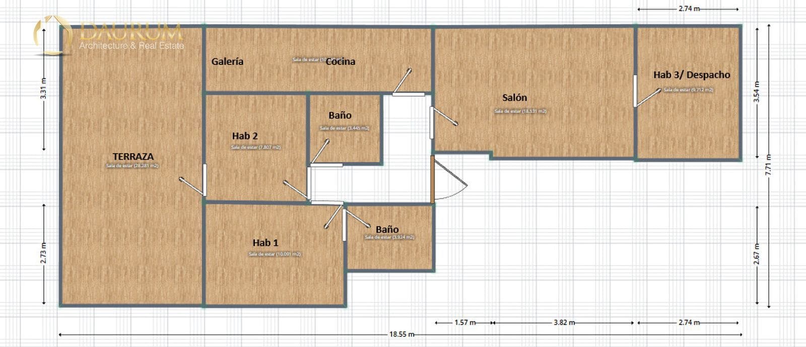 3 soveværelse Lejlighed til salg i Getafe med swimmingpool garage - € 550.000 (Ref: 9397817)