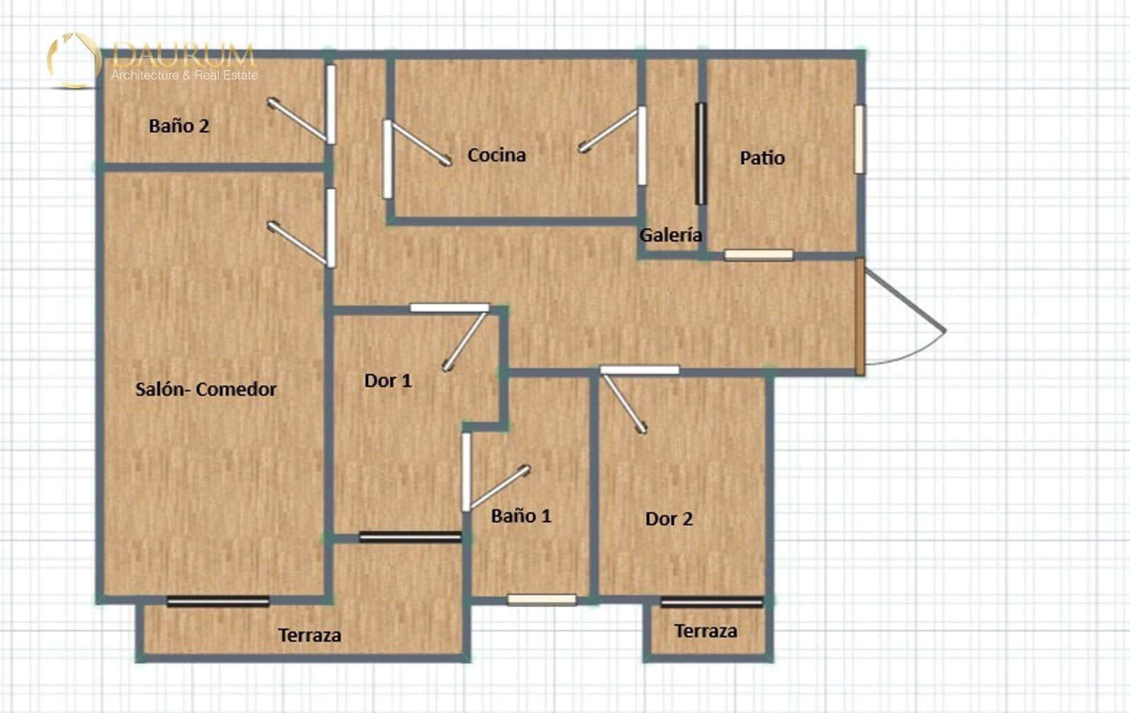 2 sovrum Takvåning till salu i San Vicente / Sant Vicent del Raspeig - 240 000 € (Ref: 9505918)