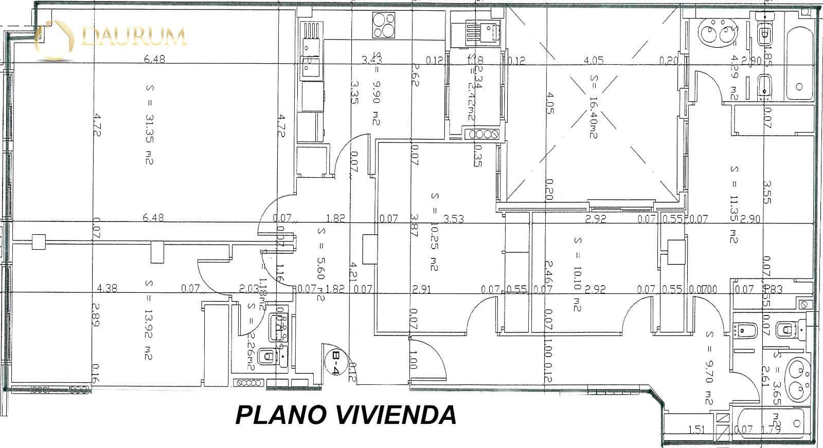 4 soveværelse Lejlighed til salg i Alicante by med garage - € 625.000 (Ref: 9911790)