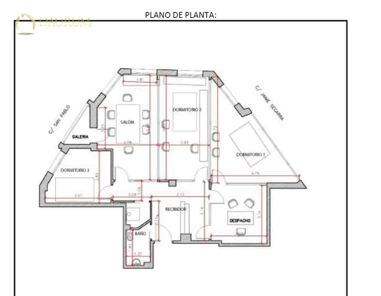 3 camera da letto Appartamento in vendita in Alicante citta - 177.000 € (Rif: 9928260)