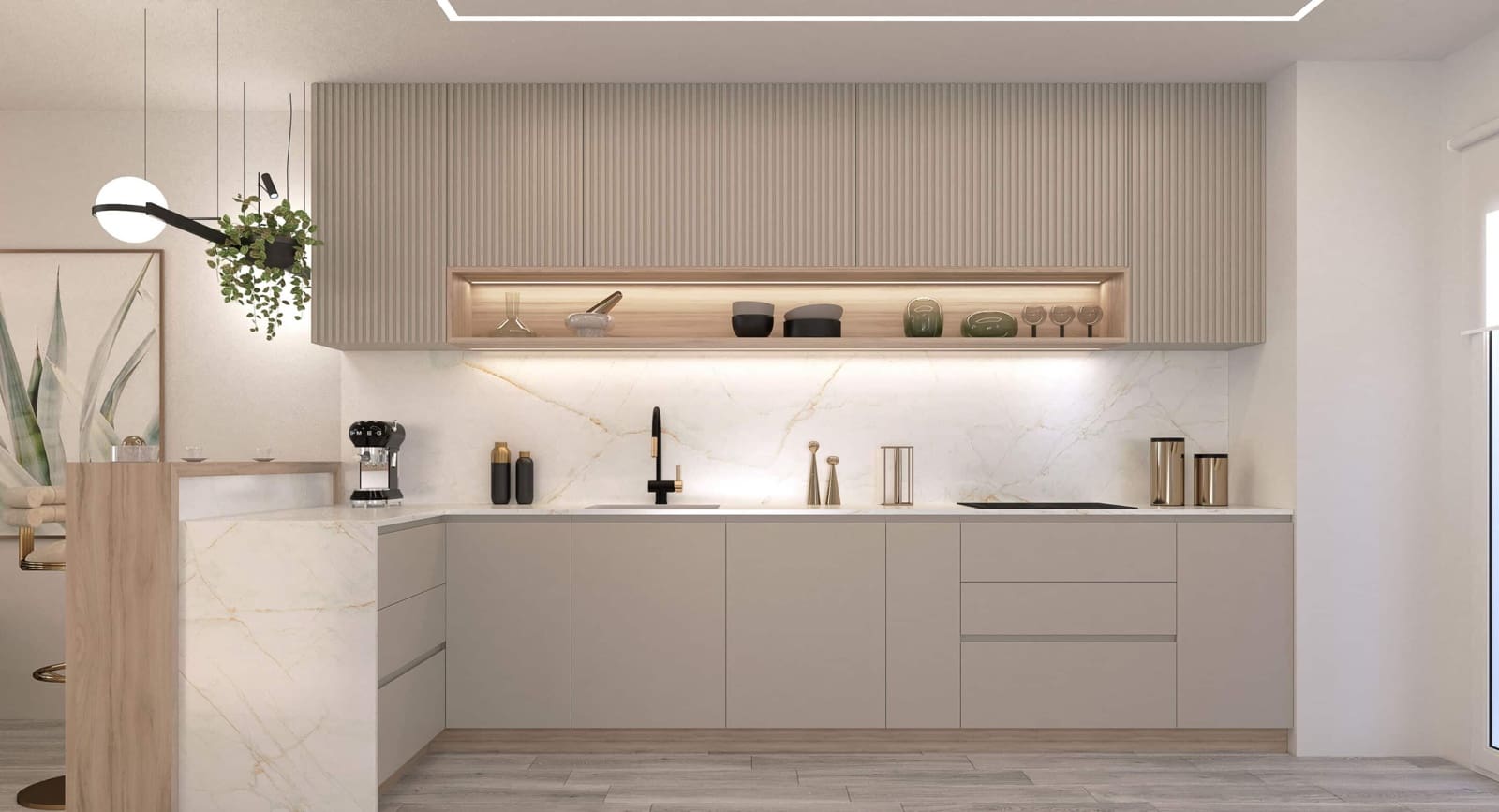 1 slaapkamer Strandappartement te koop in La Manga del Mar Menor met zwembad garage - € 286.000 (Ref: 8910261)