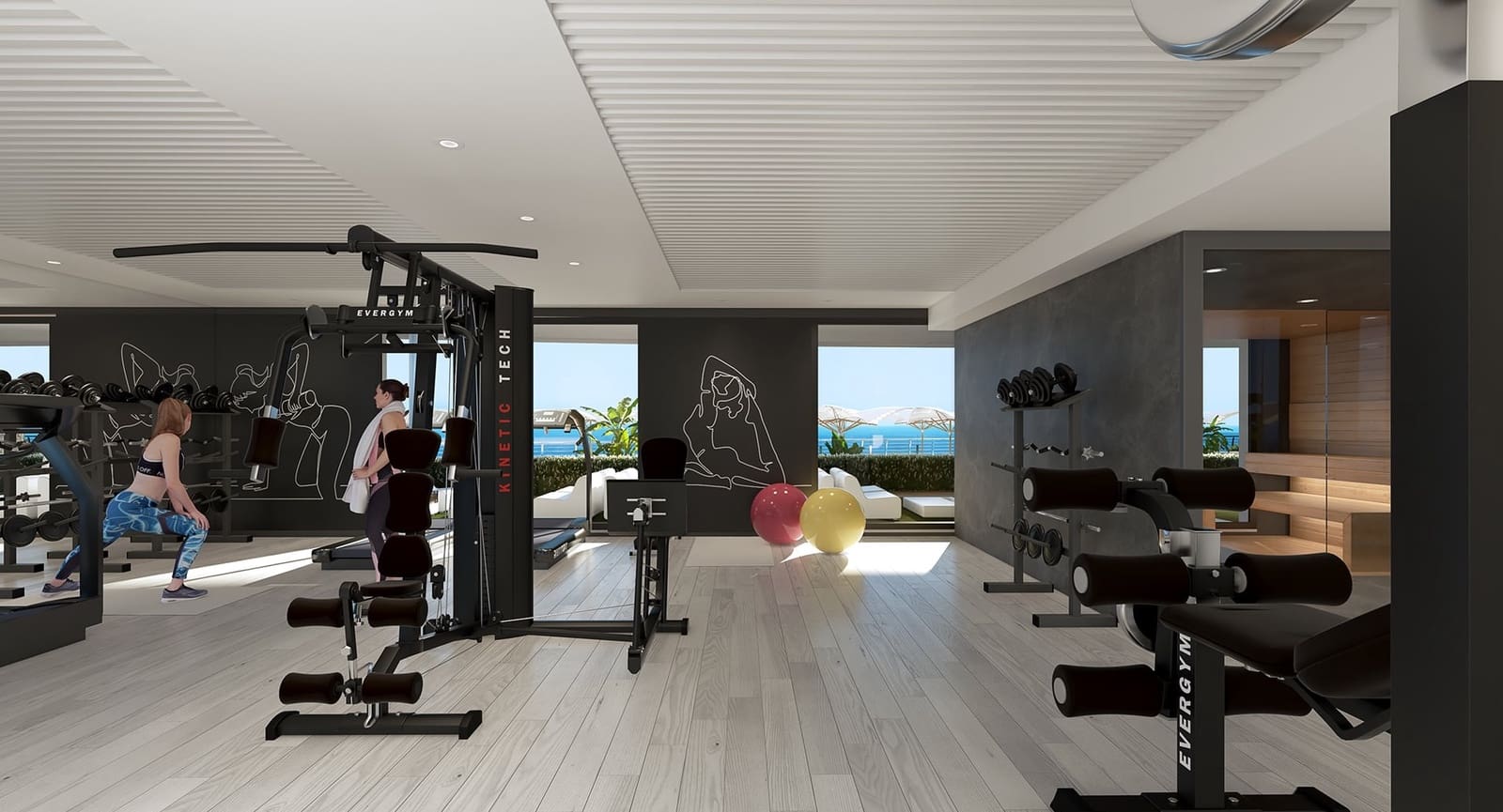 1 slaapkamer Strandappartement te koop in La Manga del Mar Menor met zwembad garage - € 286.000 (Ref: 8910261)