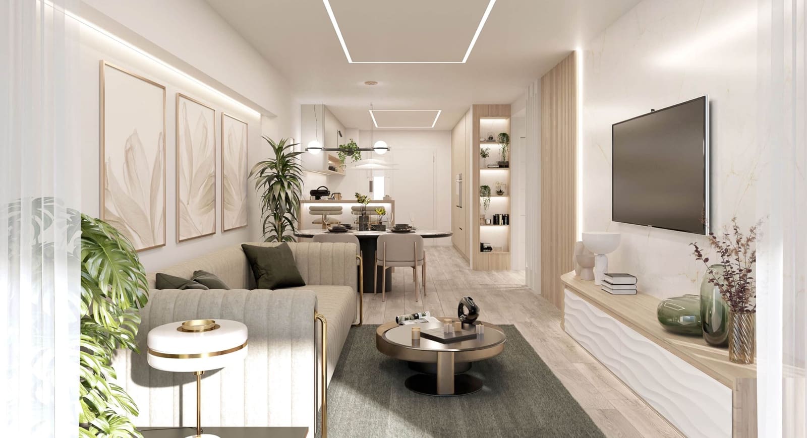 1 slaapkamer Strandappartement te koop in La Manga del Mar Menor met zwembad garage - € 286.000 (Ref: 8910261)