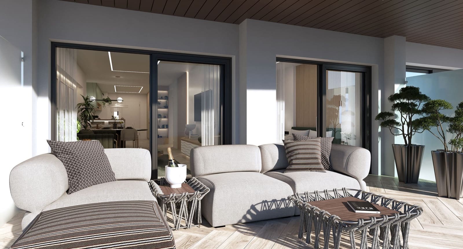 1 slaapkamer Strandappartement te koop in La Manga del Mar Menor met zwembad garage - € 286.000 (Ref: 8910261)