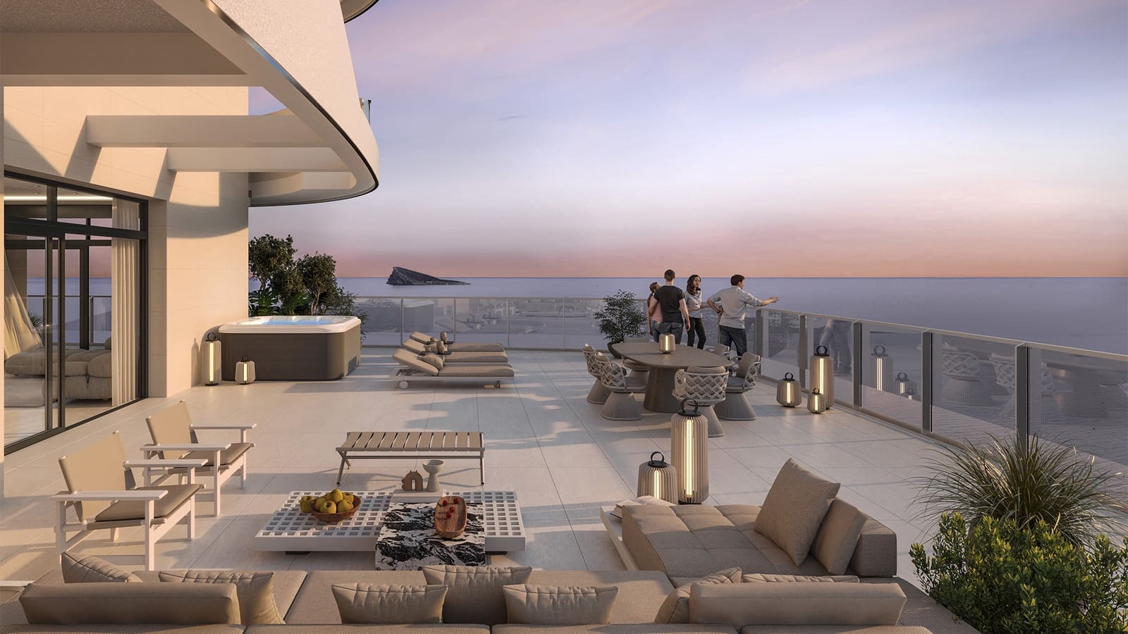 1 camera da letto Appartamento in vendita in Benidorm con piscina garage - 530.000 € (Rif: 9301286)