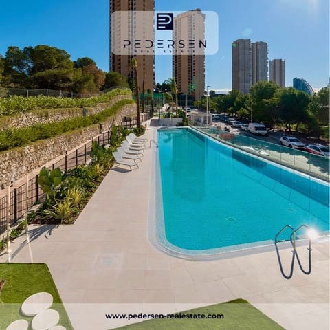 2 soverom Leilighet til salgs i Benidorm med svømmebasseng garasje - € 428 000 (Ref: 9308727)