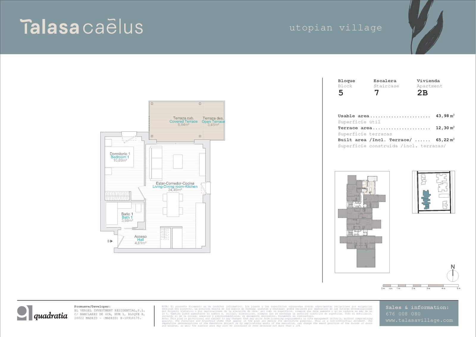 1 bedroom Apartment for sale in Denia with pool garage - € 254,000 (Ref: 8850581)