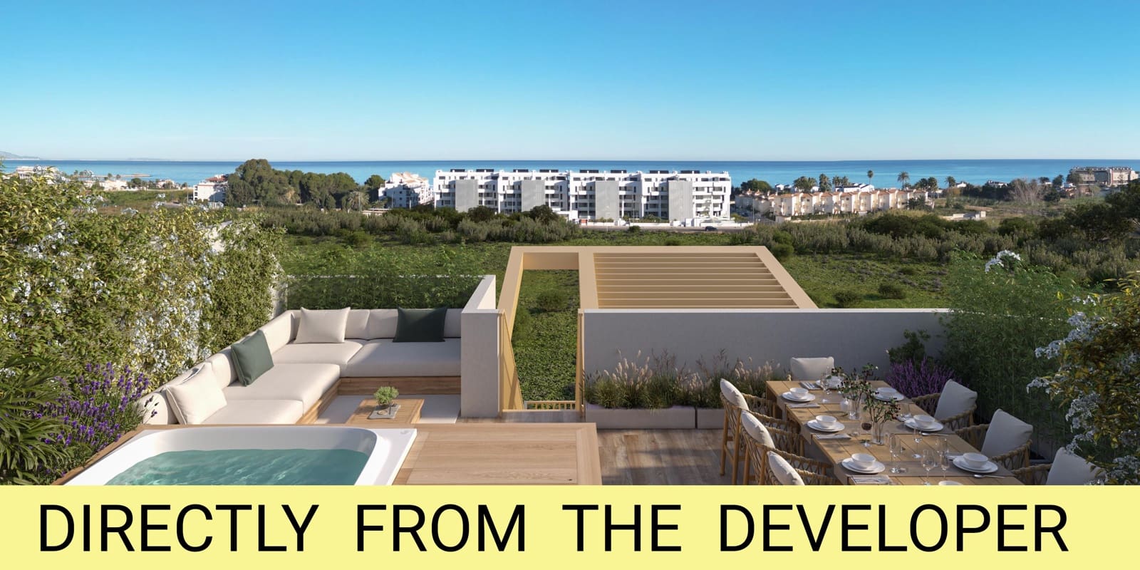 2 Zimmer Penthouse zu verkaufen in Denia mit Pool Garage - 388.000 € (Ref: 8850582)